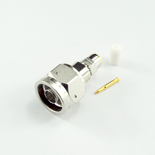 L16-Stecker mit gerader Klemme für SLB-800-Kabel 50 Ohm 5LFM15S-A469