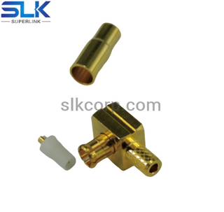 MCX-Stecker rechtwinkliger Crimpstecker für RG316 RG174-Kabel 50 Ohm 5MXM11R-A02-042