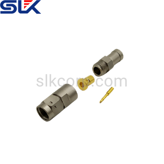 Gerader Lötanschluss mit SMA-Stecker für PT-150-Kabel 50 Ohm 5MAM15S-A520